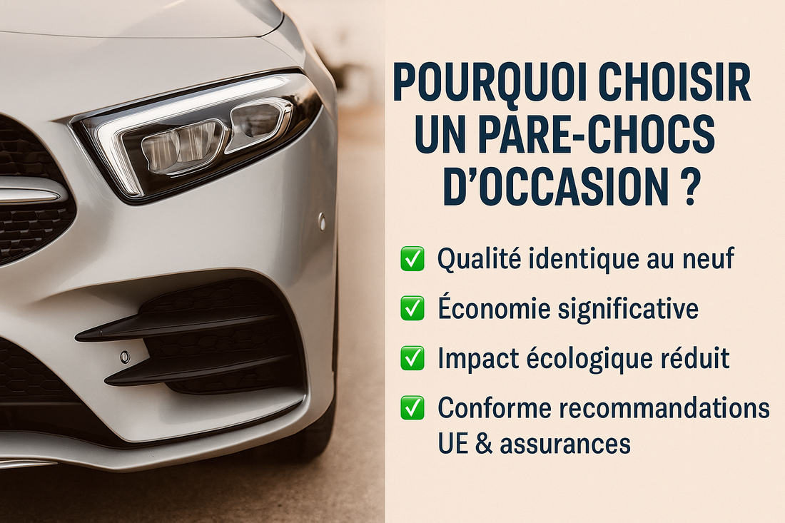 Pourquoi choisir un pare-chocs d’occasion d’origine Mercedes ?