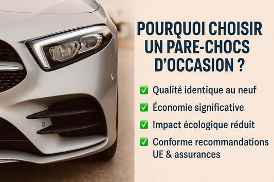 Pourquoi choisir un pare-chocs d’occasion d’origine Mercedes ?